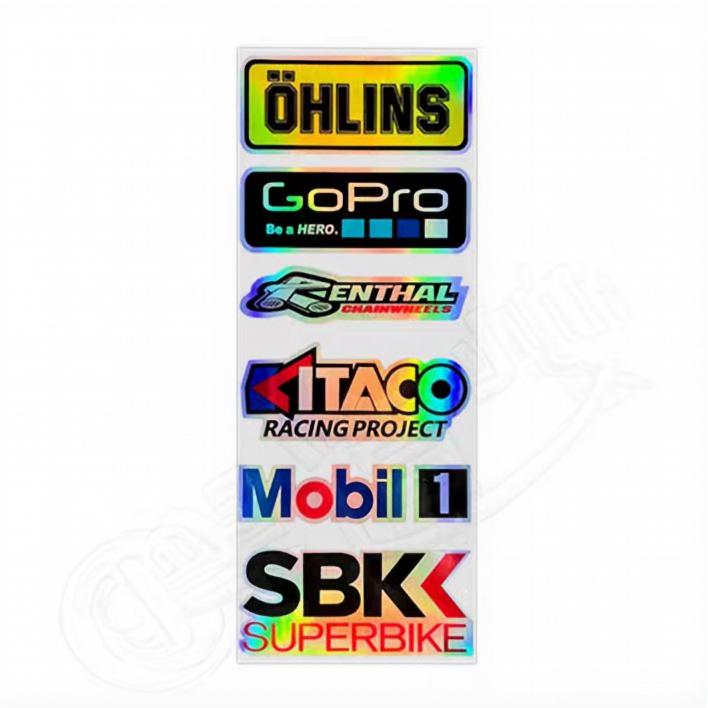 ملصقات شعارات للدراجات النارية | Motorcycle Logo Stickers