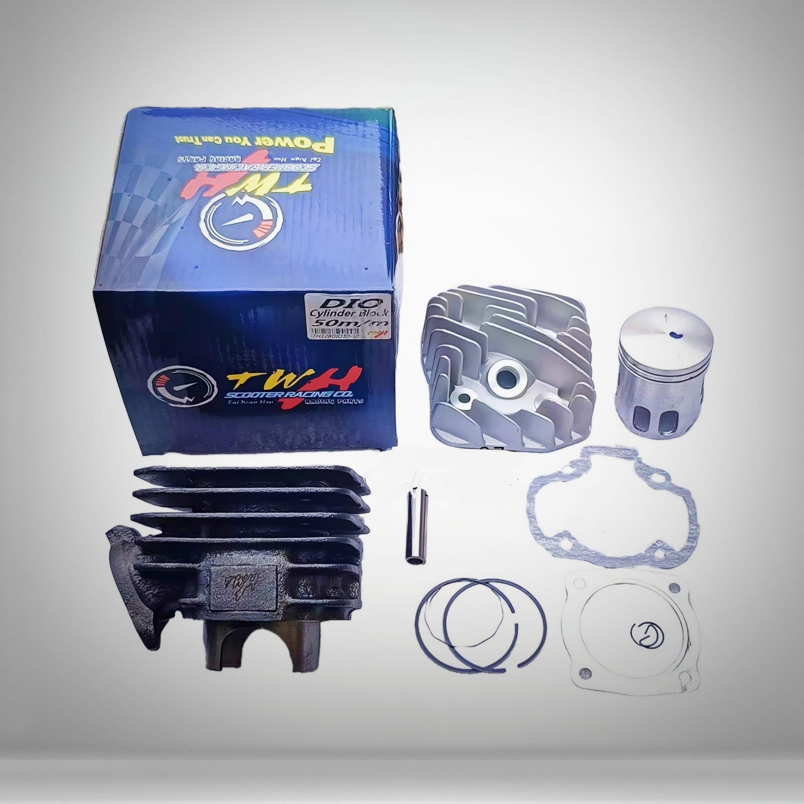 سلندر TWH رياضي | TWH Racing 50MM 90CC Cylinder Kit