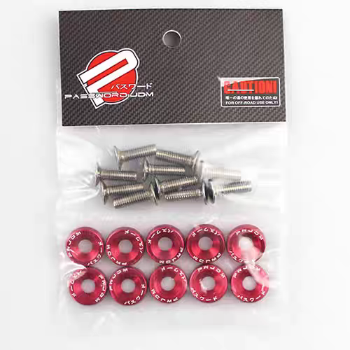 طقم براغي M6 للدراجات | M6 Bolt Kit