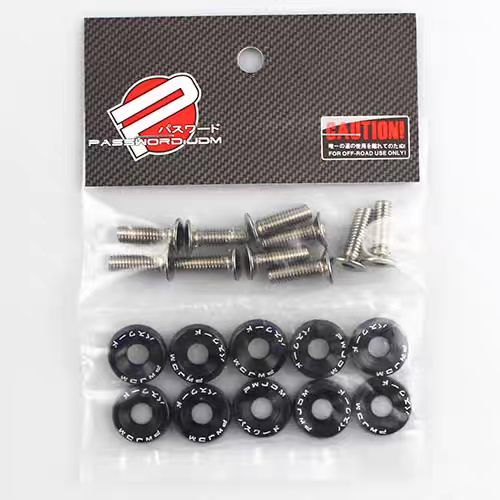 طقم براغي M6 للدراجات | M6 Bolt Kit