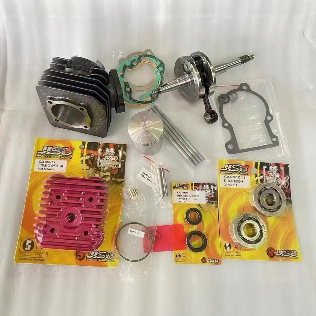 JISO Engine Performance Kit 125cc Dio | طقم تعديل محرك JISO ديو 125cc كامل