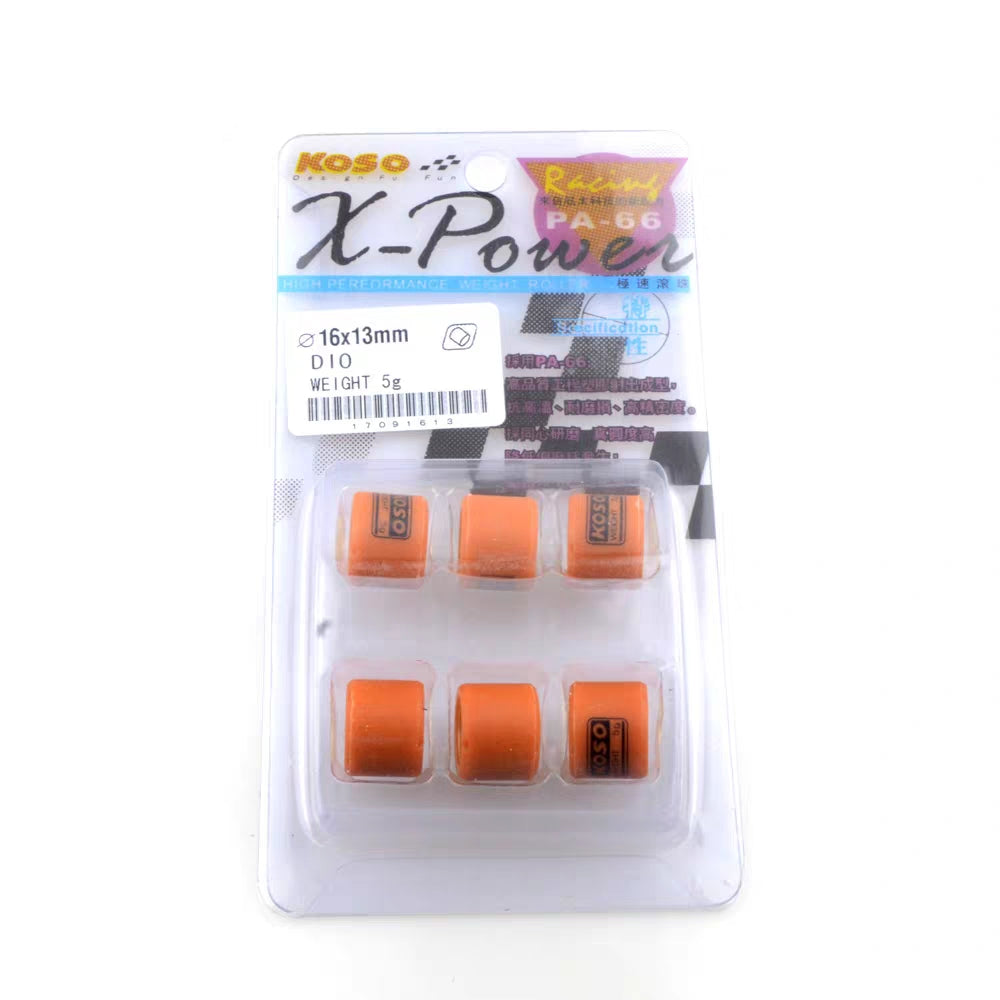 رولات KOSO عالية الأداء | KOSO High Performance Roller Weights
