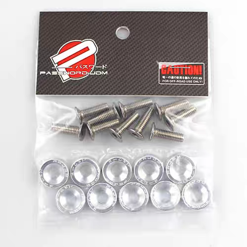 طقم براغي M6 للدراجات | M6 Bolt Kit